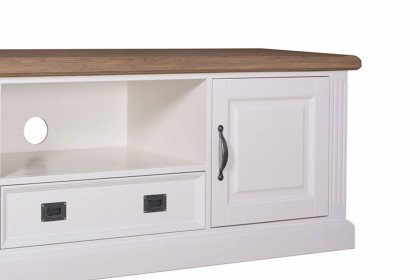 Chic Oak von XO Interiors - TV-Unterteil 131 in Warmweiß/ Eiche