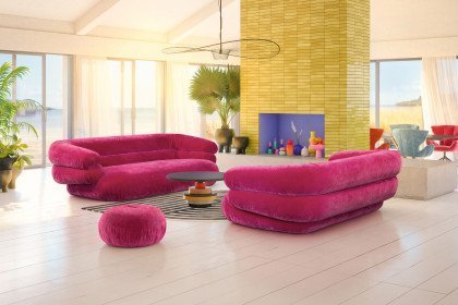 Poolside von Bretz - Sofa pink