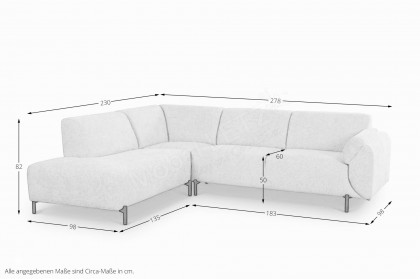 Fez von Grant Factory - Polstergarnitur links beige