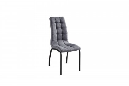 Sit & Chairs von SIT Möbel - Polsterstuhl mit hellgrauem Bezug