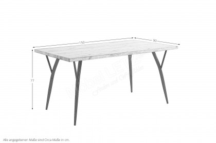 Tables & Co. von SIT Möbel - Esstisch in Eiche naturfarben