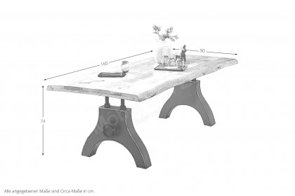 Tables & Co. von SIT Möbel - Esstisch aus massivem Mangoholz