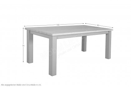 Kubic von XO Interiors- Esstisch mit Tischplatte in Eiche Gray