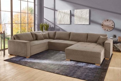 Brixen von Job - XXL-Sofa Ausführung links taupe