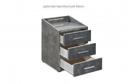 Massaro von ED-Lifestyle - Boxspringbett 180 grey