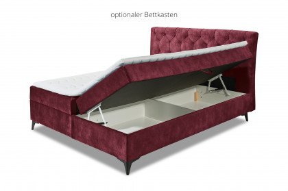 Miami-Dream 1 von ED-Lifestyle - Boxbett 180 burgund