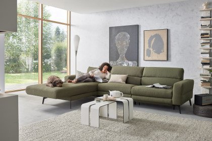 Asarina von ADA. Mindful Living - Ecksofa links pale-green