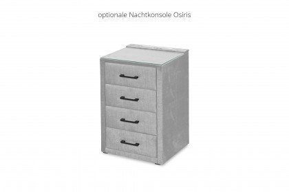 Naro XL von ED-Lifestyle - Boxspringbett 180 silver