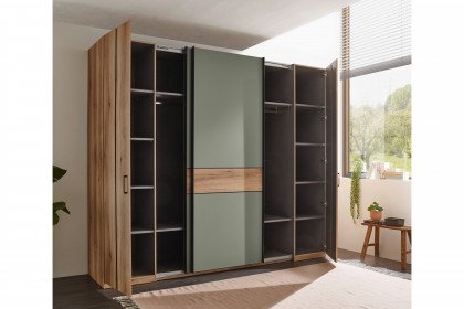 Essenta von vito - Schlafzimmer-Set Eurasia Oak - salbeigrün