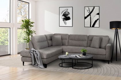 Lima von Grant Factory - Ecksofa Variante links grau