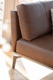 Draba von ADA Mindful Living - Chaiselongue polyamidle-brown