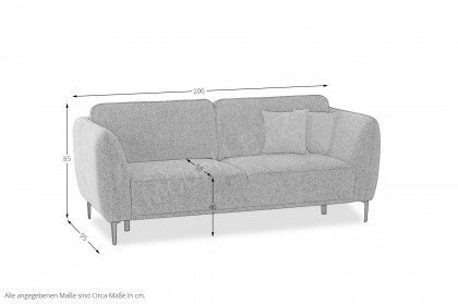 Conero-LE24 von Grant Factory - Polstersofa moos