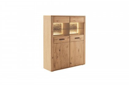 Alento von MCA - Highboard Balkeneiche