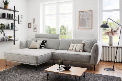 Conero-LE24 von Matex - Polstersofa silber