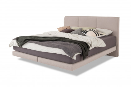 Levia-Dream von ADA Mindful Living - Boxspringbett 180 grey-beige