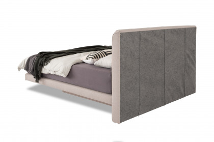 Levia-Dream von ADA Mindful Living - Boxspringbett 180 grey-beige