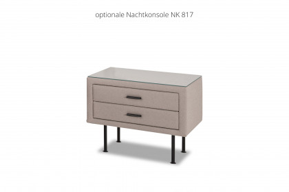 Levia-Dream von ADA Mindful Living - Boxspringbett 180 grey-beige