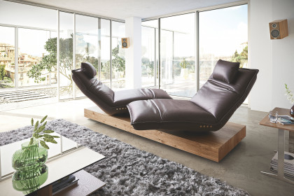 KOINOR Epos 3 - Ledersofa tabacco