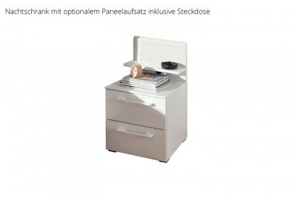 Cherie von vito - Nachtschrank weiß mit Softclose