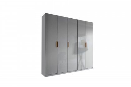 Lissabon von LIV'IN - Schrank Glas seidengrau ca. 226 cm breit