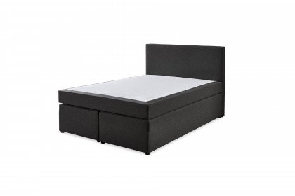 Aspen-BX890 von Sun Garden - Boxspringbett 140 in Anthrazit