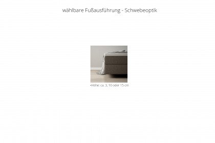 Aida von Schlaraffia - Boxspringbett 180 anthracite