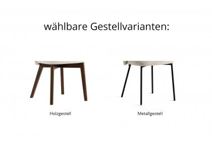 Tuka Mid von connubia by calligaris - Polsterstuhl anthrazit-grau