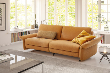 KOINOR Living Plus - Ledersofa curry