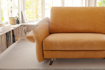 KOINOR Living Plus - Ledersofa curry