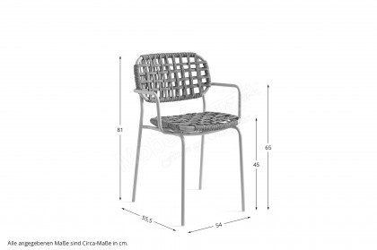 YO! von connubia by calligaris - Gartenstuhl grün