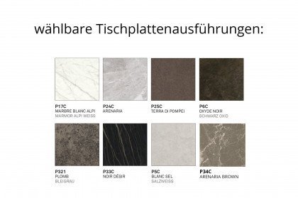 Artic Fast von connubia by calligaris - Esstisch mit Keramikplatte, ausziehbar