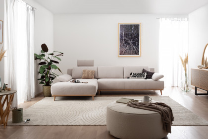 Tivoli von ADA Mindful Living - Eckgarnitur links grey-white