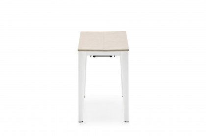 Artic consolle von connubia by calligaris - Tisch in Ton & Schneeweiß matt