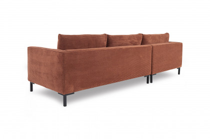 Valentino von ADA Mindful Living - Polsterecke links copper-brown