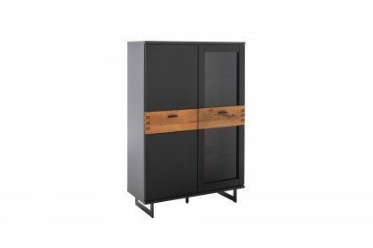 Cesena von MCA - Highboard CSA3BT22 in Wildeiche und schwarzgrau