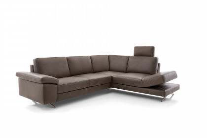 KOINOR Upgrade - Ledersofa rechts montana