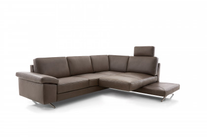 KOINOR Upgrade - Ledersofa rechts montana