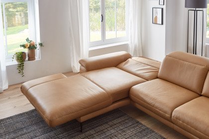 Levias von MONDO - Ecksofa links hazel