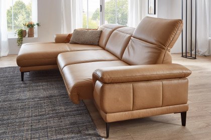 Levias von MONDO - Ecksofa links hazel