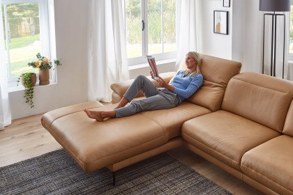 Levias von MONDO - Ecksofa links hazel