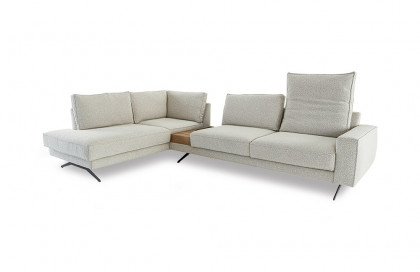 Novara von ADA Mindful Living - Ecksofa links light-grey