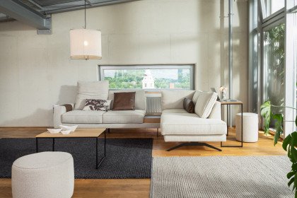 Novara von ADA Mindful Living - Ecksofa rechts light-grey