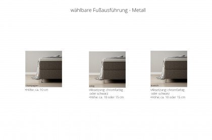 Silence von Schlaraffia - Boxspringbett stone