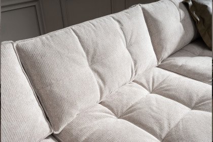 Silvano von ADA Mindful Living - Ecksofa rechts stone-grey