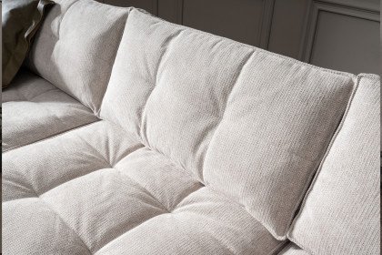 Silvano von ADA Mindful Living - Ecksofa links stone-grey