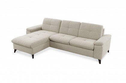 Sleeping Comfort von Poco - Ecksofa links beige