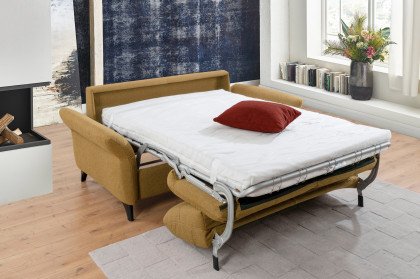 Sleeping Comfort von Poco - Schlafsofa in Mustard