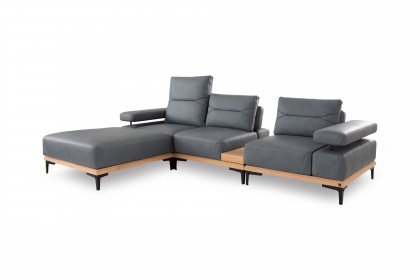 Tilia von ADA Mindful Living - modulares Ecksofa links blue-grey