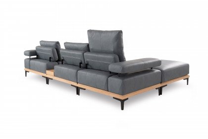 Tilia von ADA Mindful Living - modulares Ecksofa links blue-grey