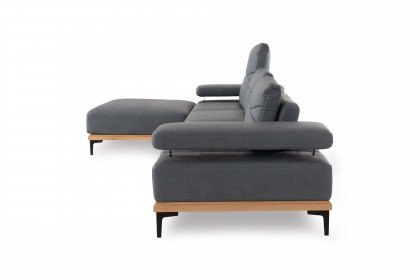 Tilia von ADA Mindful Living - modulares Ecksofa links blue-grey